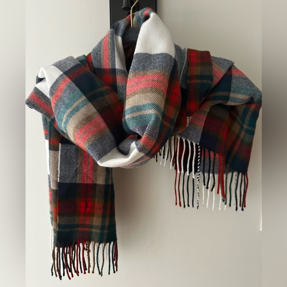 J. Crew Tartan Scarf